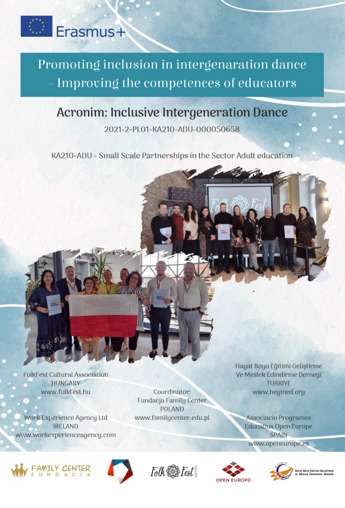 Promoting inclusion in intergenaration dance – Improving the competences of educators